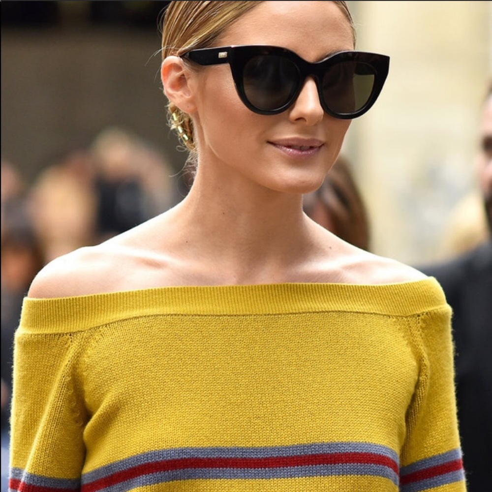 Le Specs Air Heart Black Sunglasses